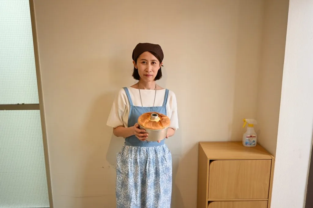 認定教室のシフォンケーキ